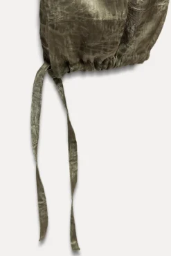 Clearance PANTALÓN JACQUARD LAZADAS ZW COLLECTION Mujer Pantalones