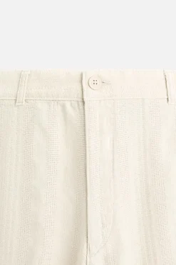 Clearance PANTALÓN JACQUARD RAYAS Hombre Pantalones
