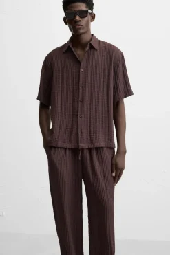 Discount PANTALÓN JACQUARD RAYAS Hombre Pantalones