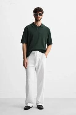 Online PANTALÓN JACQUARD RELAXED FIT Hombre Pantalones