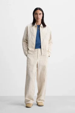 Clearance PANTALÓN JACQUARD RELIEVES Hombre Pantalones