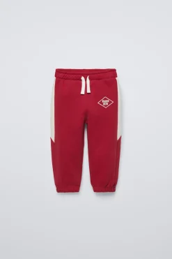 Niños ZARA 1½ - 6 Años·Pantalones|1½ - 6 Años·Chándal<PANTALÓN JOGGER BANDAS