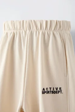 Niños ZARA 6 - 14 Años·Pantalones|6 - 14 Años·Deporte / Chándal<PANTALÓN JOGGER BORDADO