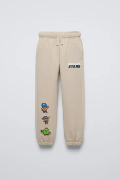 Niños ZARA 6 - 14 Años·Pantalones|6 - 14 Años·Total Look<PANTALÓN JOGGER BRAWL STARS © SUPERCELL OY