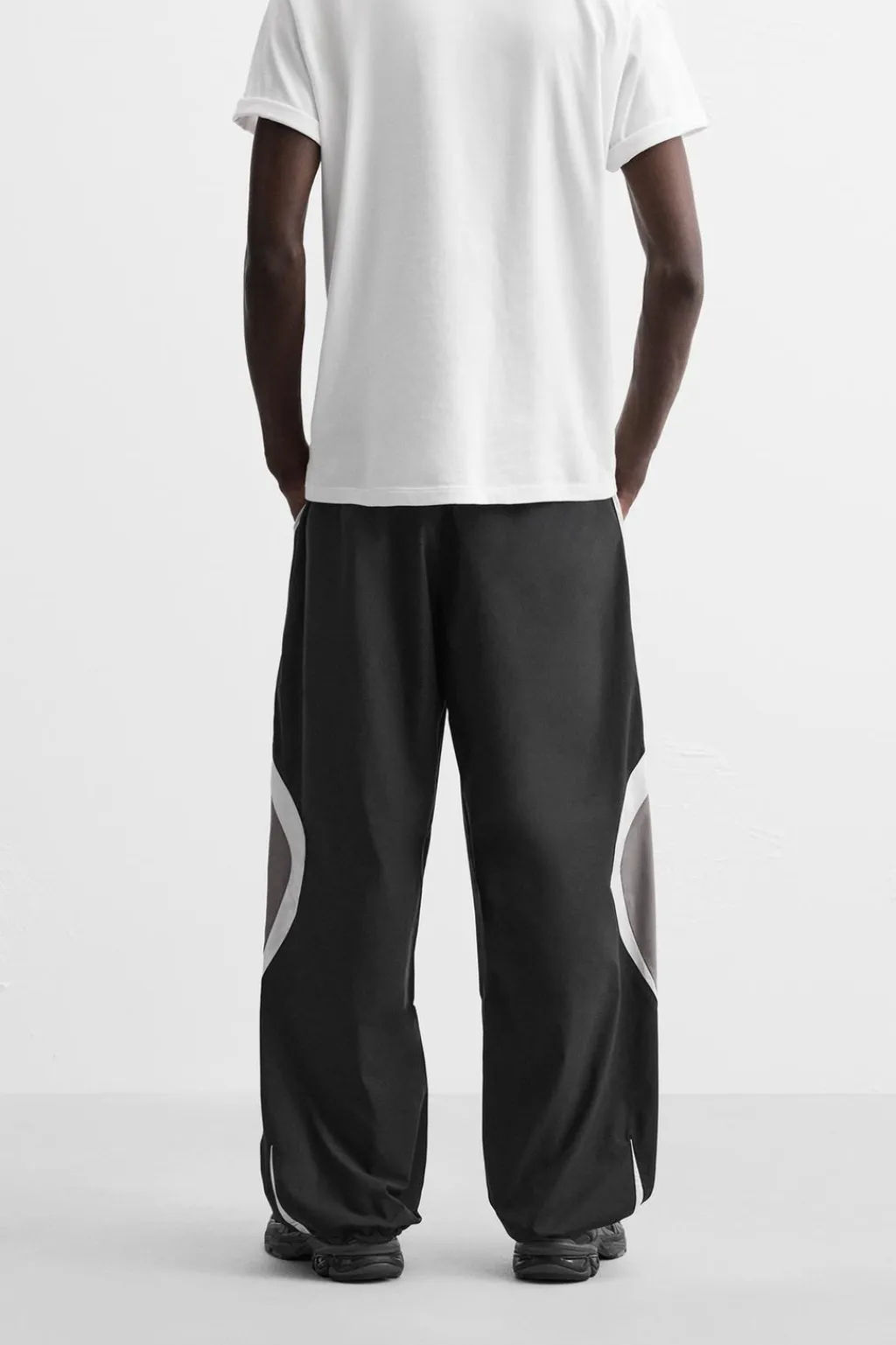Hot PANTALÓN JOGGER COLOR BLOCK Hombre Pantalones