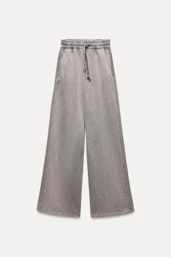 New PANTALÓN JOGGER EFECTO LAVADO Mujer Pantalones|Sudaderas / Joggers