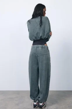 Hot PANTALÓN JOGGER EFECTO LAVADO Mujer Pantalones|Sudaderas / Joggers