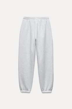 Discount PANTALÓN JOGGER FELPA TEXTO Mujer Pantalones|Sudaderas / Joggers