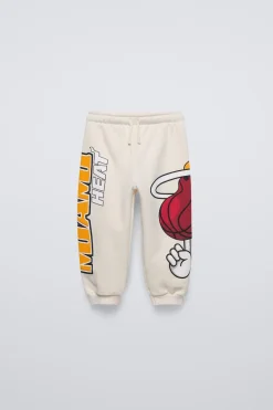 Niños ZARA 1½ - 6 Años·Pantalones / Leggings|1½ - 6 Años·Licencias<PANTALÓN JOGGER MIAMI HEAT NBA ©