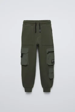 Niños ZARA 6 - 14 Años·Pantalones|6 - 14 Años·Deporte / Chándal<PANTALÓN JOGGER MULTIBOLSILLOS