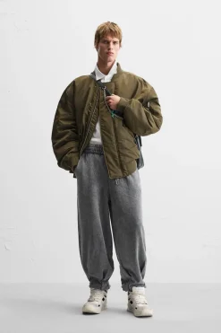 Sale PANTALÓN JOGGER OVERSIZE LAVADO Hombre Pantalones