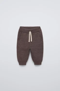Niños ZARA 6 - 18 Meses·Punto|6 - 18 Meses·Pantalones / Leggings<PANTALÓN JOGGER PUNTO