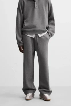 Hot PANTALÓN JOGGER PUNTO COSTURAS IRREGULARES Hombre Pantalones