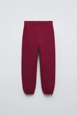Niños ZARA 6 - 14 Años·Pantalones|6 - 14 Años·Deporte / Jogging<PANTALÓN JOGGER TEXTO FLOCK