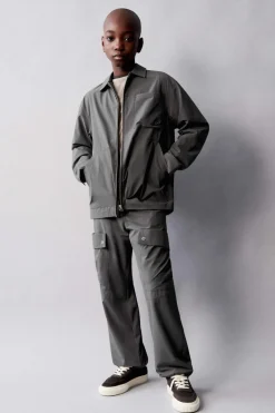 Niños ZARA 6 - 14 Años·Pantalones<PANTALÓN JOGGER TÉNICO BOLSILLOS