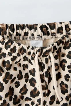 Niños ZARA 6 - 14 Años·Pantalones|6 - 14 Años·Deporte / Jogging<PANTALÓN JOGGING ANIMAL PRINT