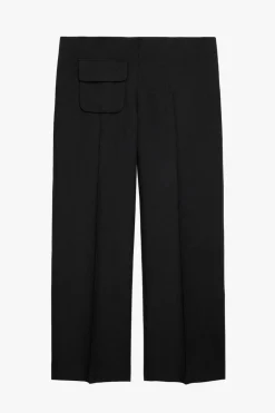 Clearance PANTALÓN LANA TIRO BAJO X STEFANO PILATI Mujer Pantalones