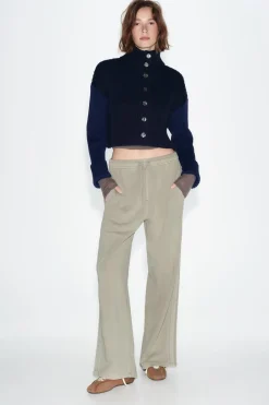 Clearance PANTALÓN LAVADO FELPA Mujer Pantalones|Sudaderas / Joggers