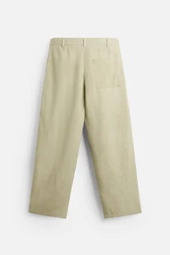 Clearance PANTALÓN LAVADO LYOCELL - LINO Hombre Pantalones