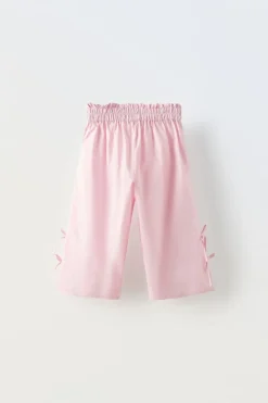 Niños ZARA 1½ - 6 Años·Pantalones|1½ - 6 Años·Total Look<PANTALÓN LAZOS ABERTURA