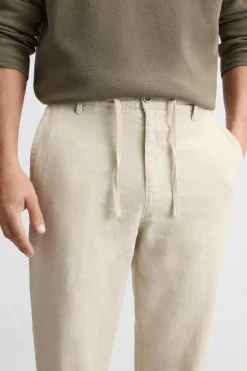 Clearance PANTALÓN LINO - ALGODÓN Hombre Pantalones