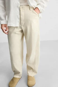 Hot PANTALÓN LINO - ALGODÓN Hombre Pantalones