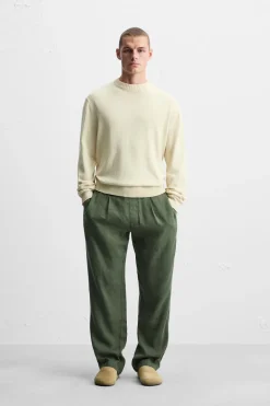 Outlet PANTALÓN LINO - ALGODÓN Hombre Pantalones