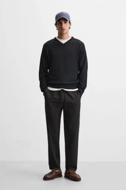 Hot PANTALÓN LINO - VISCOSA Hombre Pantalones