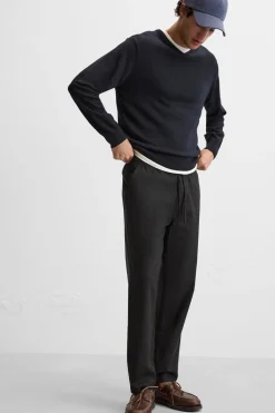 Hot PANTALÓN LINO - VISCOSA Hombre Pantalones