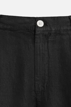 Clearance PANTALÓN LINO PLIEGUES Hombre Pantalones