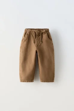 Niños ZARA 1½ - 6 Años·Pantalones|1½ - 6 Años·Pantalones / Leggings<PANTALÓN LONETA CORDONES BIG OLITA
