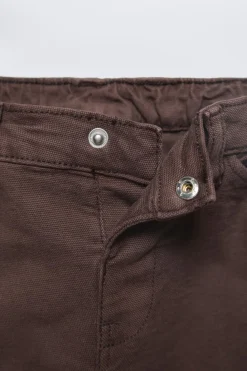 Niños ZARA 1½ - 6 Años·Pantalones|1½ - 6 Años·Pantalones / Leggings<PANTALÓN LONETA LAVADO