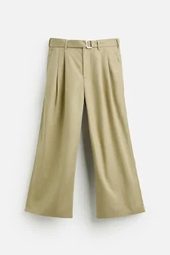 Clearance PANTALÓN LYOCELL - ALGODÓN CINTURÓN Hombre Pantalones