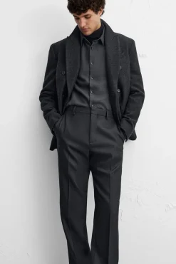 New PANTALÓN MEZCLA LANA TRABILLAS Hombre Pantalones