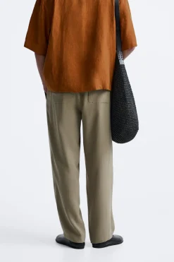 Outlet PANTALÓN MEZCLA LYOCELL Hombre Pantalones