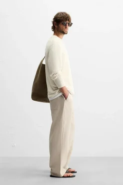 Outlet PANTALÓN MEZCLA LYOCELL Hombre Pantalones