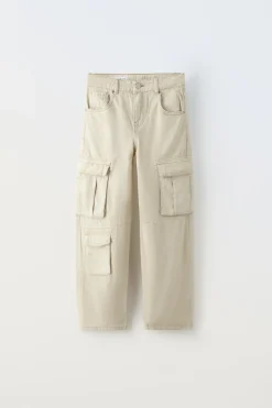 Niños ZARA 6 - 14 Años·Pantalones<PANTALÓN MULTIPOCKET