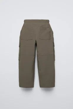 Niños ZARA 6 - 14 Años·Pantalones|6 - 14 Años·Deporte / Chándal<PANTALÓN NYLON FORRADO