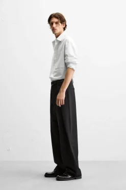 Sale PANTALÓN OVERSIZE FIT PLIEGUES Hombre Pantalones