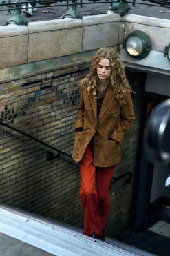 Fashion PANTALÓN PANA Mujer Pantalones