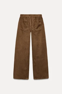 Discount PANTALÓN PANA CORDONES Mujer Pantalones