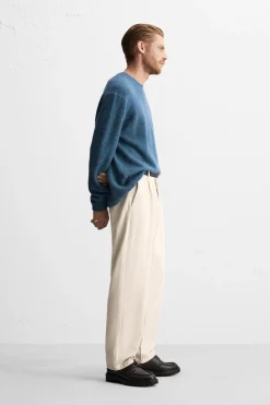 Outlet PANTALÓN PANA PLIEGUES Hombre Pantalones