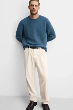 Outlet PANTALÓN PANA PLIEGUES Hombre Pantalones