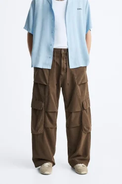 Outlet PANTALÓN PARACHUTE CARGO Hombre Pantalones|Cargo