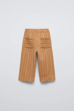 Niños ZARA 1½ - 6 Años·Pantalones|1½ - 6 Años·Pantalones / Leggings<PANTALÓN PESPUNTES