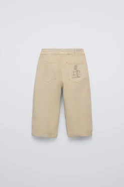 Niños ZARA 1½ - 6 Años·Pantalones|1½ - 6 Años·Pantalones / Leggings<PANTALÓN PESPUNTES PATO DONALD ® DISNEY