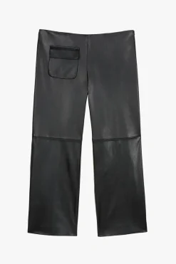 Outlet PANTALÓN PIEL 100% X STEFANO PILATI Mujer Pantalones