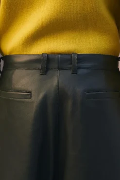 Outlet PANTALÓN PIEL BALLOON FIT LIMITED EDITION Hombre Pantalones