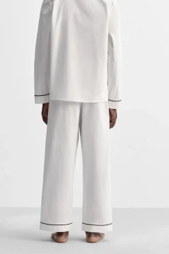 Sale PANTALÓN PIJAMA CONTRASTE Hombre Pantalones|Accesorios