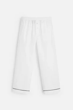 Sale PANTALÓN PIJAMA CONTRASTE Hombre Pantalones|Accesorios